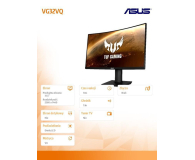 ASUS 31.5'' VG32VQ 90LM04I0-B01170 Czarny - 1465701 - zdjęcie 2